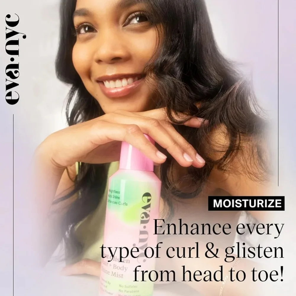 🆕️Eva NYC ✨️Just Glisten ✨️Hair and Body Shine Mist